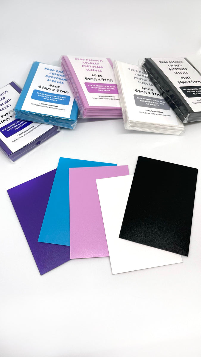 kpop card sleeves POPCORN GAMES PHOTOCARD SLEEVES - K-pop PC Trading Card Sleeves [US Seller]