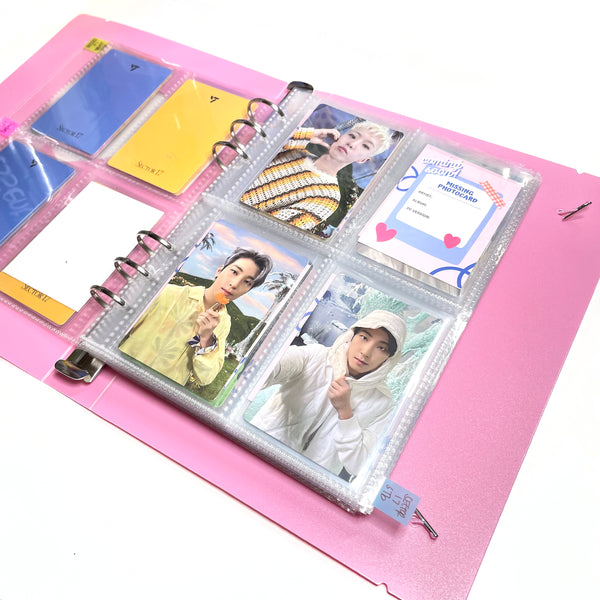 Refill Pages for A5 Binder - 4 Pockets - Pack of 10