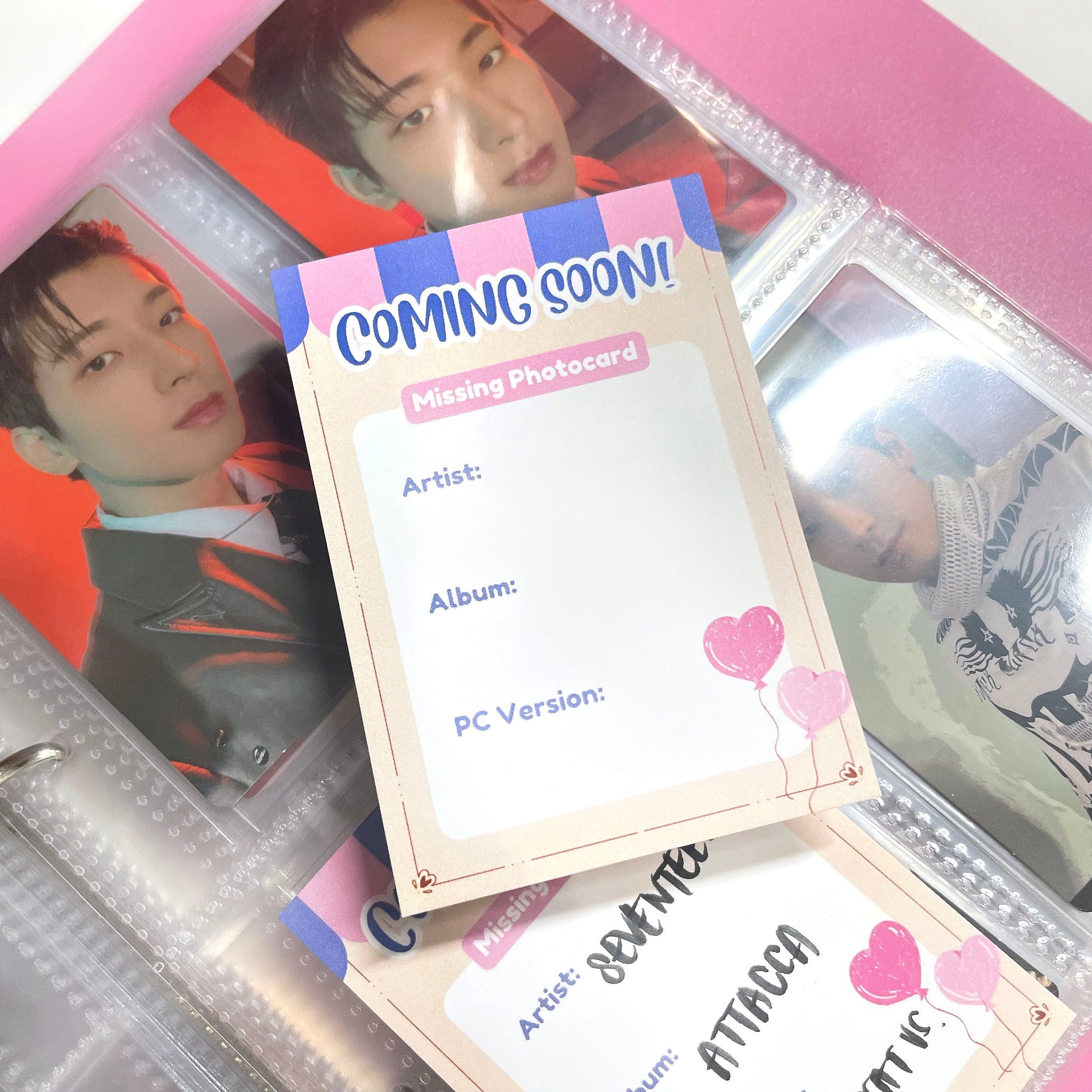 Kpop Photocard Binder Fillers - Pack of 10 - V5 Bakery Hearts LittleRandomIdeas Kpop Photocard Binder Fillers - Pack of 10 - V5 Bakery Hearts LittleRandomIdeas