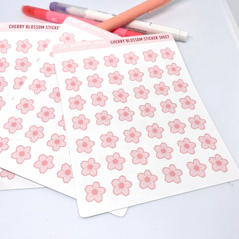 Cherry Blossom Sticker Sheet