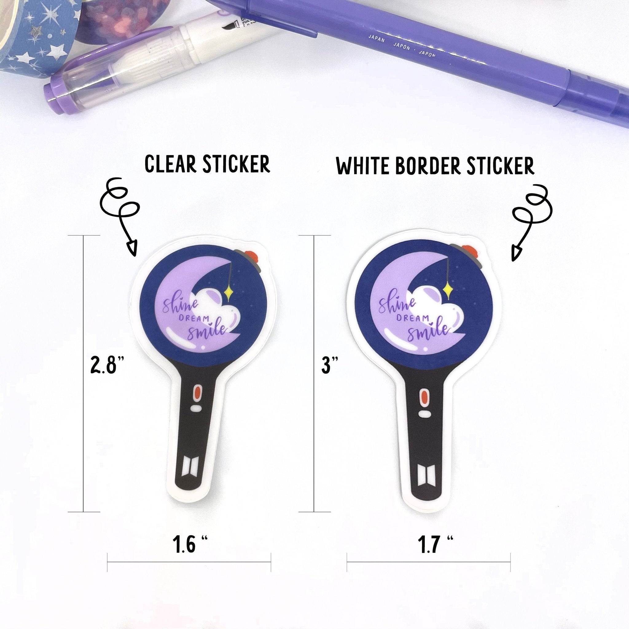 BTS Lightstick Army Bomb Stickers 